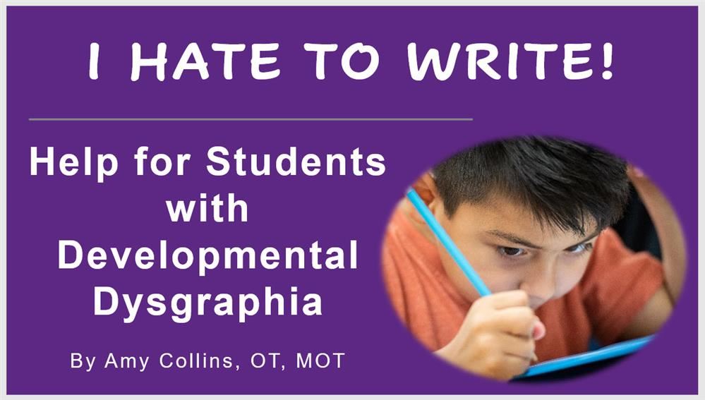 Webinar on our Professional Development page